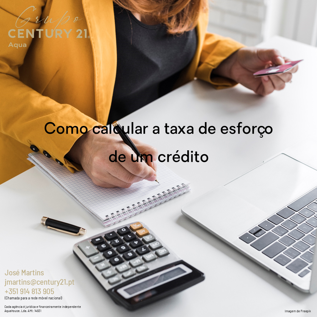 Como calcular a taxa de esforço de um crédito